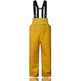 RainRider Rain Pants for Men Women Waterproof Rain Gear Bib Overalls Trousers for Fishing Hunting