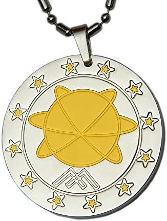 Aarogyam Energy Jewellery Women's Aarogyam Mineral Science Pendant (Silver Golden Plating)