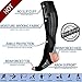 RENDVIEET Compression Socks (20-30mmhg) For Men & Women Unisex Copper Compression Socks (Black)