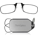 Always With You by ThinOptics Classic Keychain Reading Glasses | Keychain reading glasses with ultra-thin armless readers in a compact case. Clip to keys, bags or backpacks for easy access.