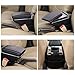 Armrest Rotatable Black Leather Center Console Storage Box For Mitsubishi Mirage Attrage 2014-2018 Arm Rest