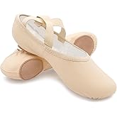 So Danca Stretch Canvas Split Sole Ballet Shoes for Adults, Women, Men (Light Pink, US Footwear Size System, Adult, Women, Numeric, Wide, 7.5)