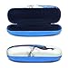 Molshine Portable Eyeglasses Case Hard Shell Glasses Cases for Women Men Reading Glasses (Peacock)