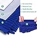 Car Wash Mitt, 2-Pack Regular Size(10 ) Microfiber Wash Mitt, Double Sided/ High Density Chenille Scratch-Free Waterless Car Wash Glove by ZOTA