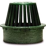 NDS 80G Atrium Grate, 6-Inch, Green