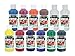 Sargent Art Acrylic Paint, 12 Count x 8 Ounce, Assorted Colors, Non-Fading, Rich Vivid Pigments, Brilliant Matte Finish, Fast Dry Formula, Non-Toxic