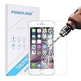 iPhone 7 Plus 6 Plus 6S Plus Screen Protector Glass, Poweradd Apple iPhone 7 Plus Tempered Glass Screen Protector with 3D Touch, 9H Hardness and Retail packaging - 5.5inch