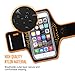 Sahara Sailor Sports Armband Night Reflective Running Phone Holder for iPhone 6 Plus 6S Plus(5.5-inch), Galaxy S6 S5 - Orange