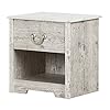 South-Shore-Aviron-1-Drawer-Nightstand-Seaside-Pine South Shore Aviron 1-Drawer Nightstand, Seaside Pine