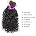 Miss CARA Water Wave Bundles with Closure Virgin Human Hair Ocean Wave Bundles 100% Unprocessed Brazilian 3 Bundles Natural Wave Bundles with Closure Human Hair Extensions Natural Color(16 18 20+14)