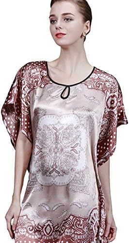 Wxian Women's Loose And Comfortable Nightgown Nightdress Nightshirt PJ