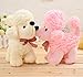 Smilesky Plush Poodle Puppy Dog Stuffed Animal Toys Kids Gifts Pink 8