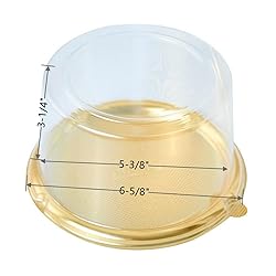 30 Sets Cake Box - 5-1/4 Inch in Diameter X 3-1/4