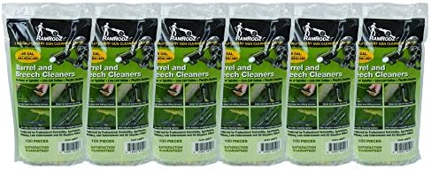 .45 Caliber RamRodz 6-Pack (600 Gun Swabs) Fast