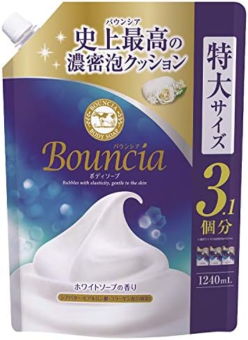 [Large Capacity] Bouncsia Body Soap, Refill, 48.6 fl oz (1,240 ml)