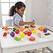 KidKraft 30-Piece Plastic Play Food Set, Fruits, Veggies, Sweets and More, Use with Play Kitchens, Gift for Ages 3+