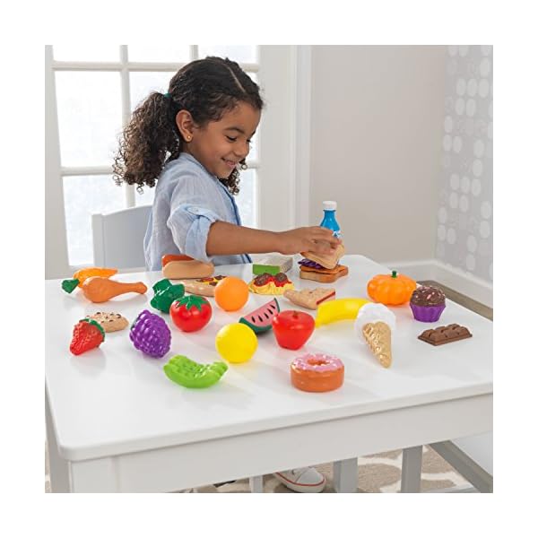 KidKraft 63509 30 Spielzeug-Lebensmittel, bunt – Bild 5