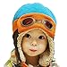 Boys Hats Crochet Earflap Winter Warm Cap Hat Beanie Pilot