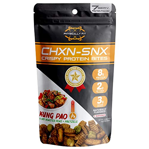 Barn Dad Nutrition CHXN-SNX Crispy Protein Bites, Kung Pao & Dry ...