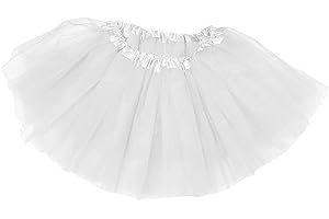 HIWIND Tutus for Women 5 Layered Tutus Girl Teens Short Skirt Colorful Running Skirts Rave Costume Tutu Dance Skirt