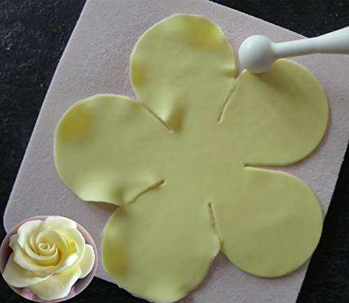 Cake Decorating Kit by CiE. Set of 15; Fondant modeling tools, crimper set and frill cutter.