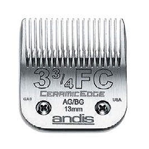 Andis Stainless Steel Pro Quality Grooming Ceramic Edge Clipper Blades