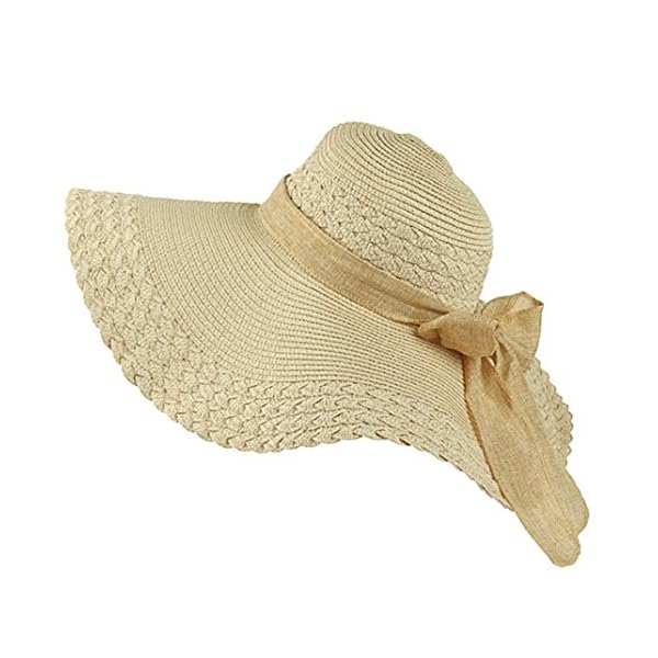 Aivtalk-Girls-Multi-colors-Large-Brim-Flower-Beach-Sun-Hats-with-Cute-Bowknot