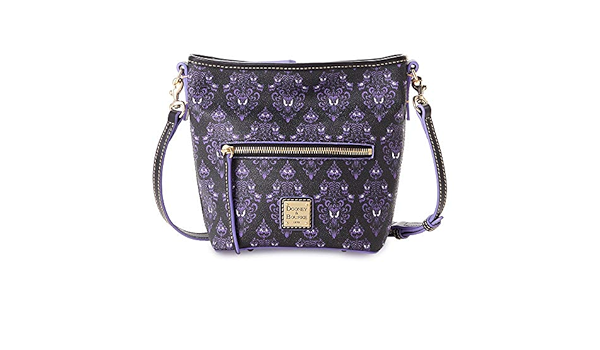 the haunted mansion wallpaper dooney & bourke crossbody bolsa
