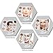 MAKARTT XLarge Lighted Big Makeup Mirror 3X/5X/10X Magnifying Trifold Vanity Mirror Best Gift for Women White