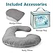 Full Body Jersey Maternity Pillow Baby Nursing Cushion and Maternity Pillow for Pregnant Women Belly and Back Support Cushion Made of Jersey Pillow Cover Wedge Pillow Included