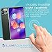 ILLUMI AquaShield Screen Protector Compatible with iPhone 11 Pro/iPhone X/iPhone Xs (5.8 Inch) (Compatible with Cases + Camera Lens)(2-Pack) No-Bubble High Definition Clear Flexible TPU Film