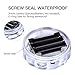 Honfeng Submersible LED Lights,Waterproof Underwater Remote Controlled Battery Operated Wireless Multicolor Submersible Led Lights Holloween Pond, Party, Wedding, Vase Base etc.4 Pack