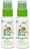 Babyganics Stain Eraser Marker, 2oz, On-The-Go (Pack of 2)