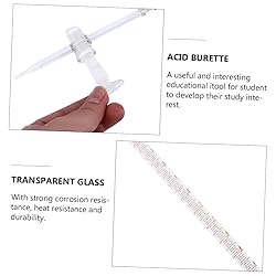 Gatuida Laboratory Transparent Glass Buret Mixer