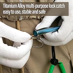 TiTo Titanium Scuba Diving 14''/35cm Titanium Alloy