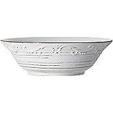 Pfaltzgraff Trellis Serve Bowl, 9", White