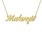 Aoloshow 18k Gold Plated Necklace with Makenzie