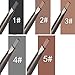 Scala 1 Pieces 2017 New Waterproof 5 Colors To Choose Eye Brow Eyeliner Eyebrow Pen Pencil With Brush Makeup Cosmetic Tool 5# Dark Brown (Dark Brown)