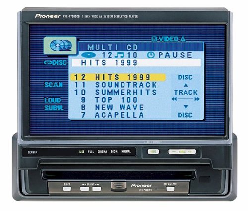 Pioneer AVX-P7000CD 7-Inch Wide Screen LCD In-Car CD Player