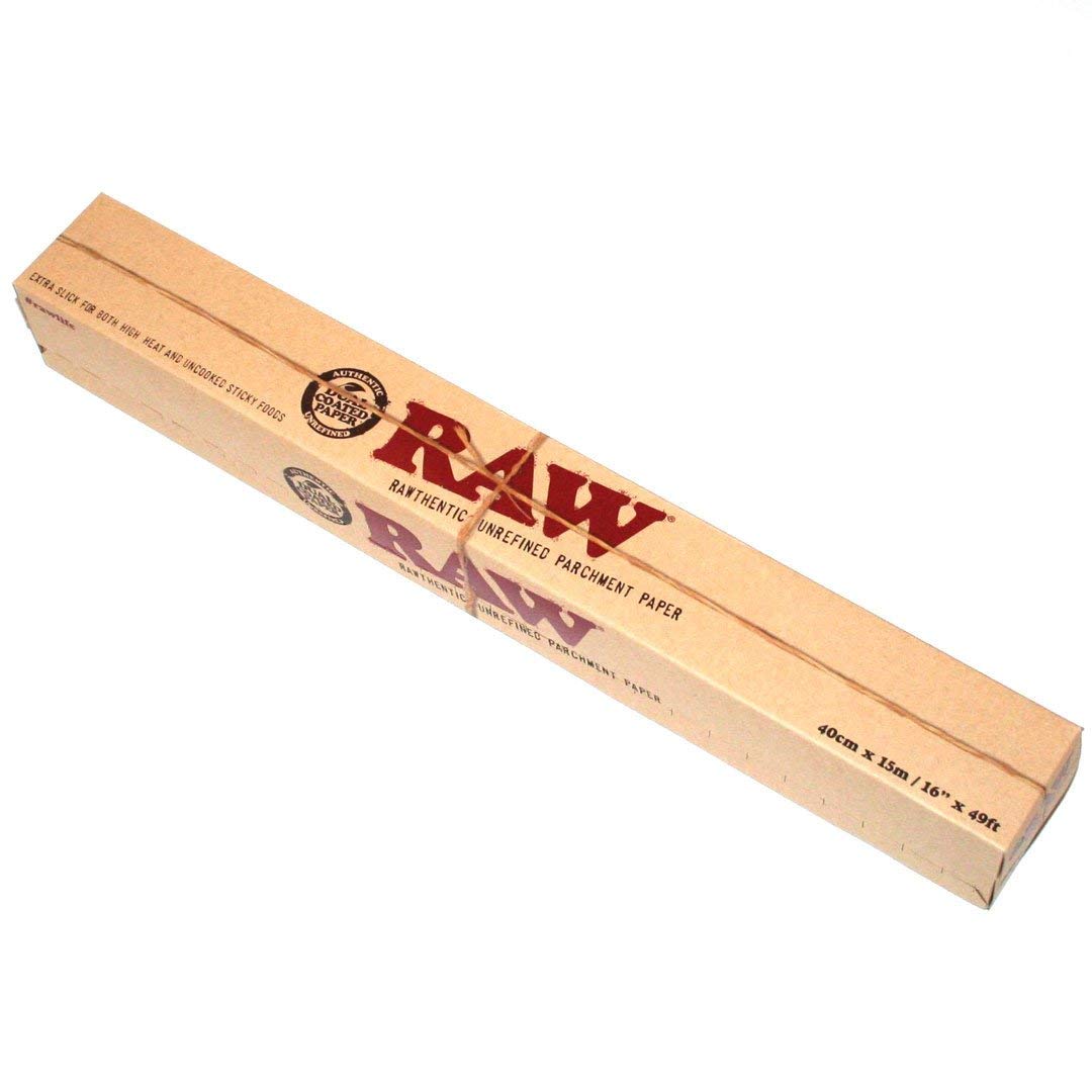 RAW Unrefined Parchment Paper Roll 400mm x 15m by RAW