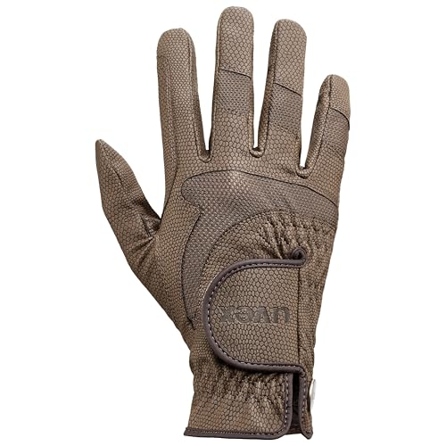 Uvex i-Performance 2 - Flexibler Reithandschuh für Damen und Herren - strapazierfähig - optimale Belüftung - Brown - 7