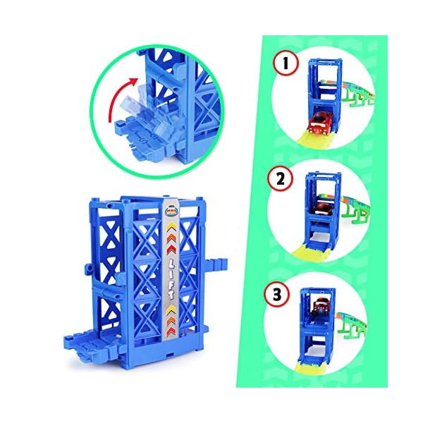 pista macchinine luminosa