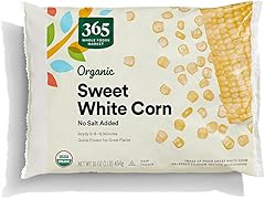 365 by Whole Foods Market, Organic Sweet White Corn, 16 Ounce, (Frozen)