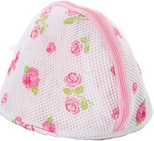 Zipped Wash Bag Laundry Washing Net Mesh for Lingerie Underwear Bra Clothes Socks (C)