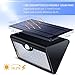 Solar Lights Outdoor, ECHTPower 60 LEDs Wireless Solar Motion Sensor Light with Remote Control, 5 Optional Modes with IP65 Waterproof,Wide Detection and Lighting Angle Security Light for Garden, Path