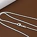 Zhiwen 5pcs 925 Sterling Silver 2MM Rope Chain Lobster Claw Clasp Necklace Jewelry for Men and Women(16-24 Inch)