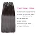Yaki Straight Hair Bundles With Closure Kinky Straight Hair Extensions (18