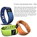 iTontek TW64 Bluetooth V4.0 Smart Watch Sport Bracelet Wristband Gym Running Pedometer Fitness Activity Tracker Reminder for IOS 6.1+version, Android 4.3+version - Rose