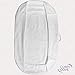 Extra Cover for CubbyCove Baby Newborn and Infant Lounger with Canopy–Portable Bassinet, Nest for Cosleeping, Tummy Time and Lounging. Super Soft and Breathable. CPSIA Certified. 0-18+ Months (White)