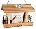 Woodlink Deluxe Cedar Bird Feeder with Suet Cages Model AT4 primary